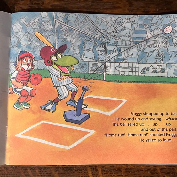 Froggy Plays T-Ball by Jonathan London - Picture 4 of 8